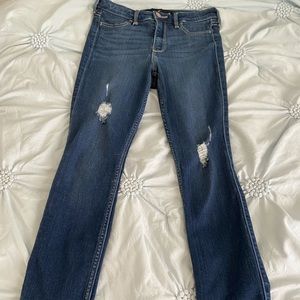 Dark blue hollister jeans